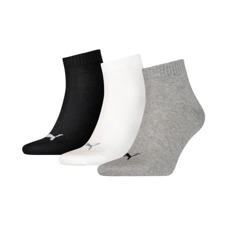Puma socks plain grey/white and black