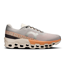 On Cloudmonster 2 glacier/tangerine