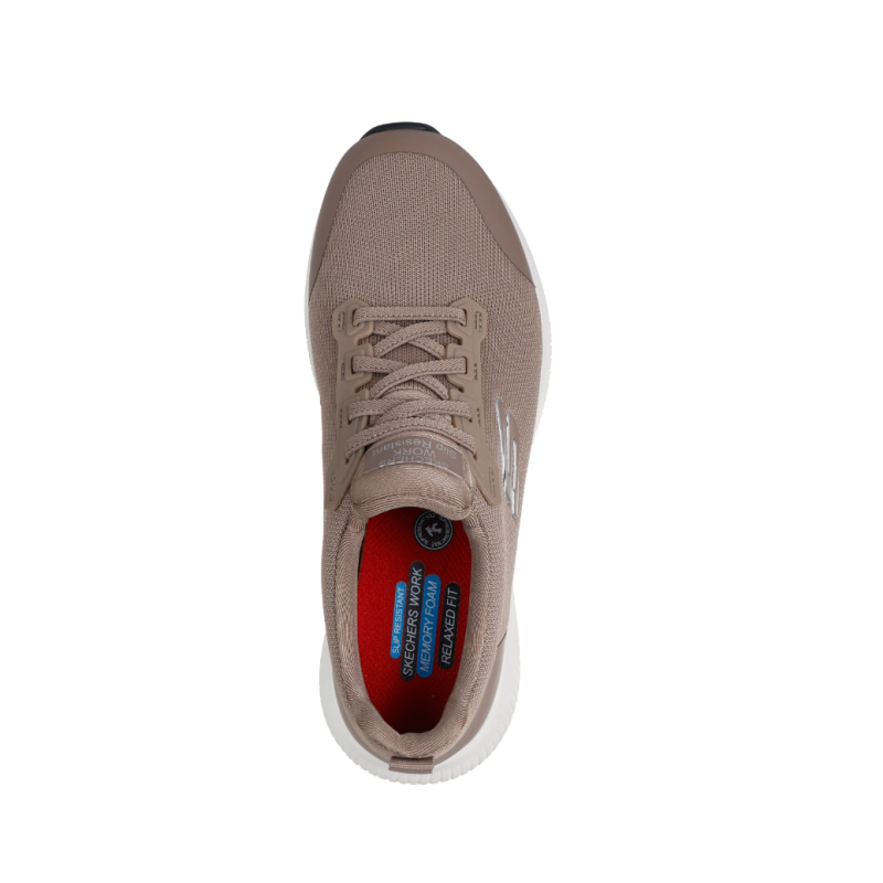Skechers Squad wmns taupe Slip resistant