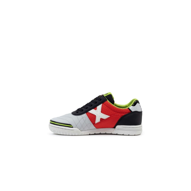 Munich G-3 kid 446 red/grey/black
