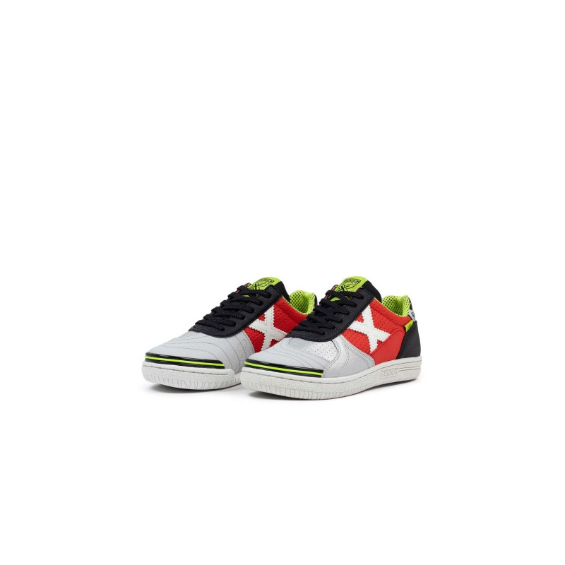 Munich G-3 kid 446 red/grey/black