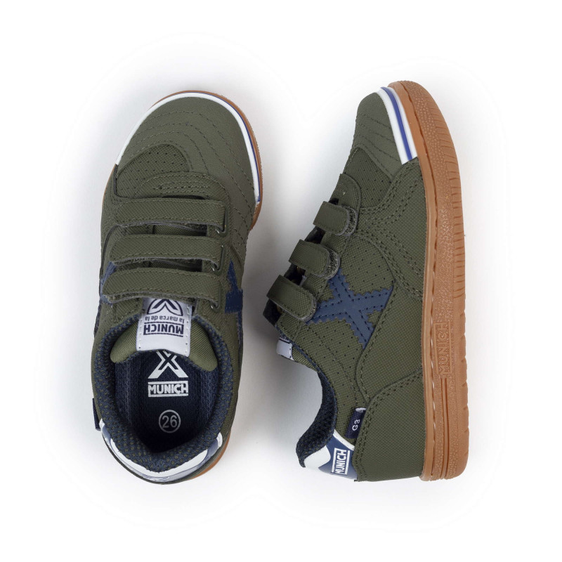 Munich G-3 kid vco. 445 kaki/navy