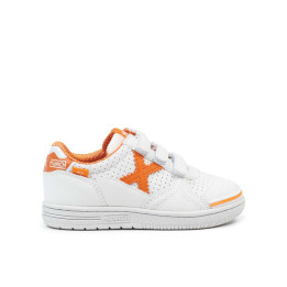 Munich G-3 kid vco. 444 white/orange