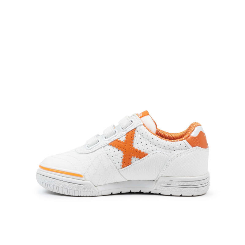 Munich G-3 kid vco. 444 white/orange