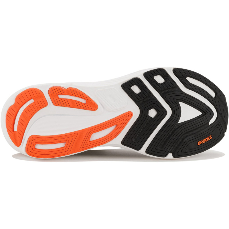 Brooks revel 8 black/excalibur/orange