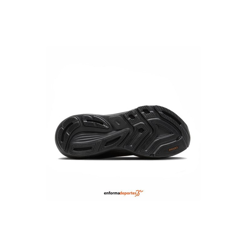 Brooks revel 8 black/black/rose gold w