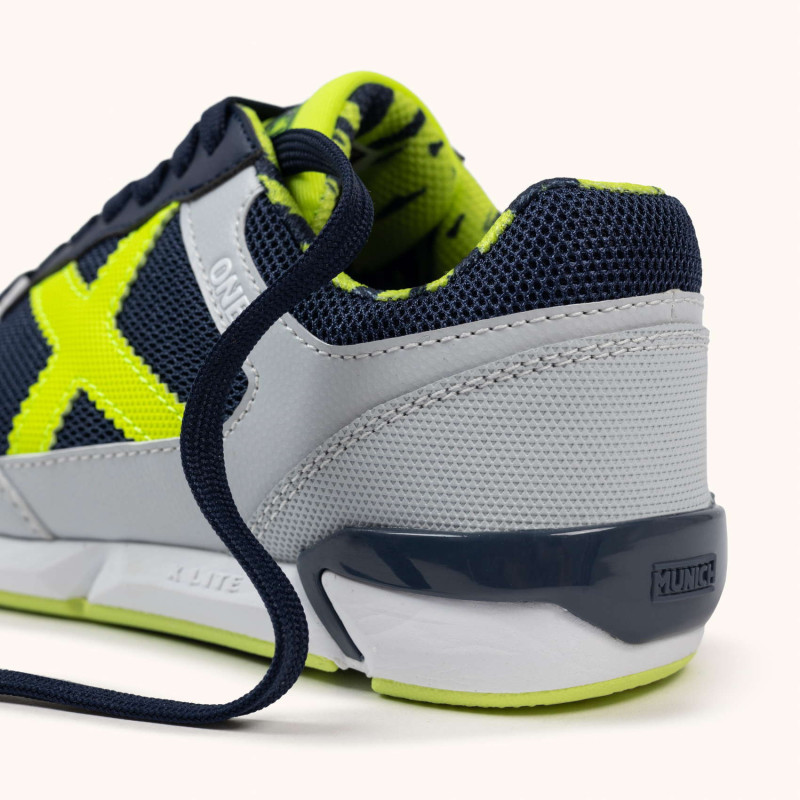 Munich one kid 76 navy/grey/yellow