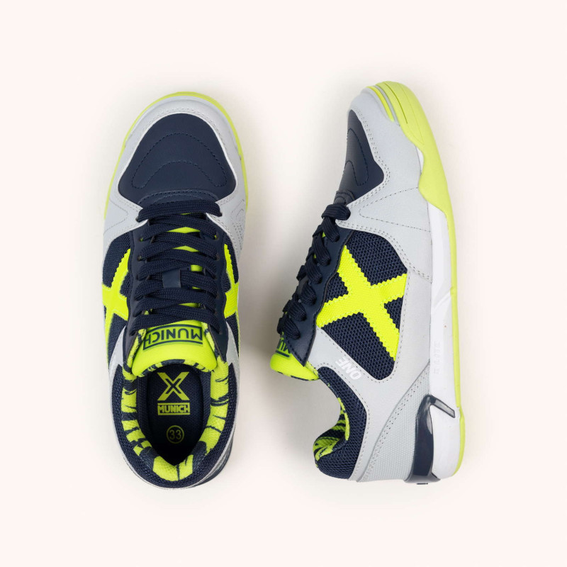 Munich one kid 76 navy/grey/yellow