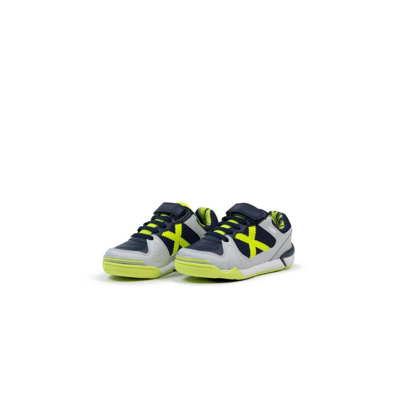 Munich one kid vco 76 navy/grey/yellow