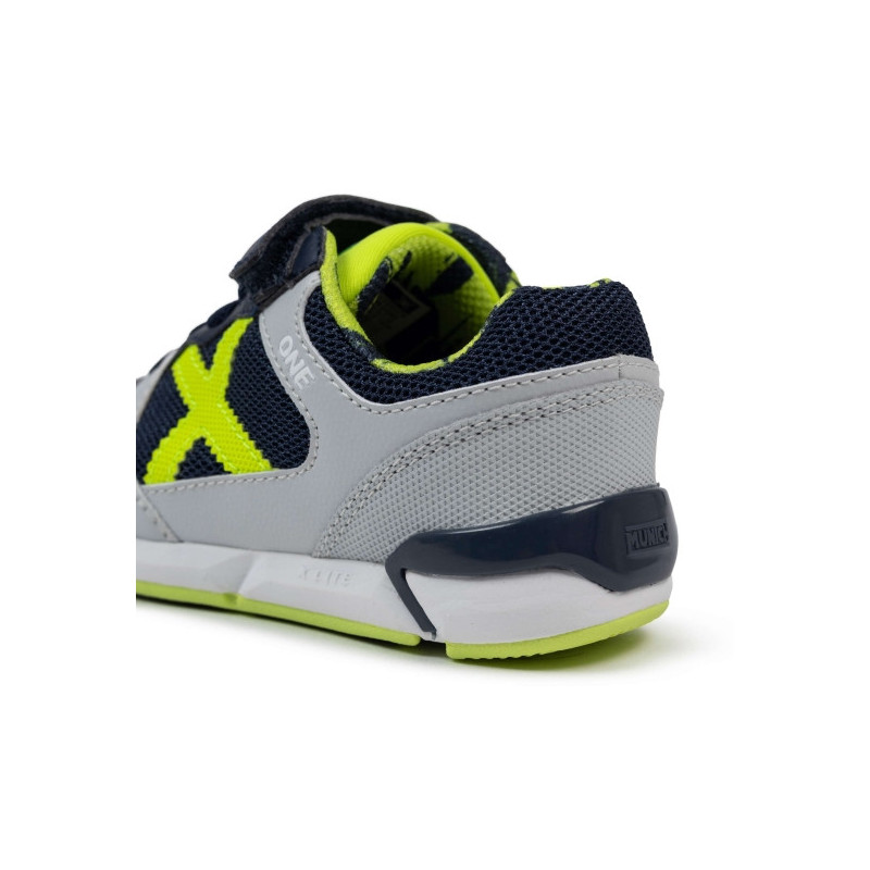 Munich one kid vco 76 navy/grey/yellow