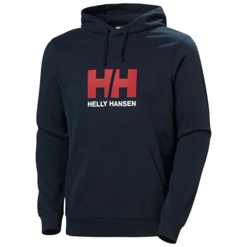 Helly Hansen logo hoodie navy/red/white