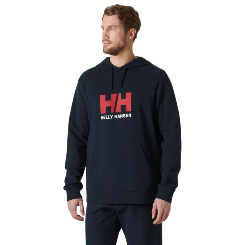 Helly Hansen logo hoodie navy/red/white