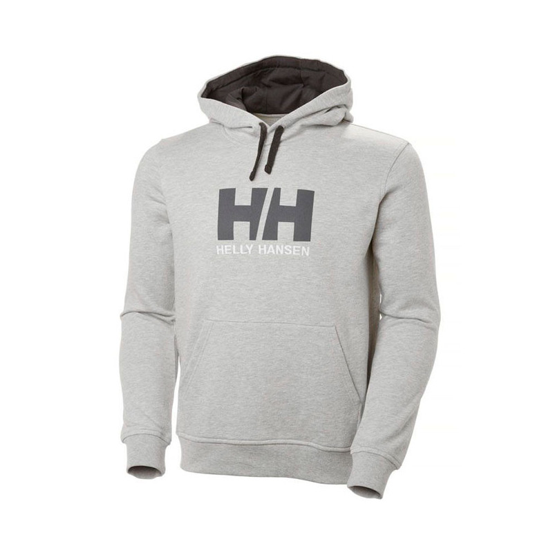 Helly Hansen logo hoodie grey/black/white