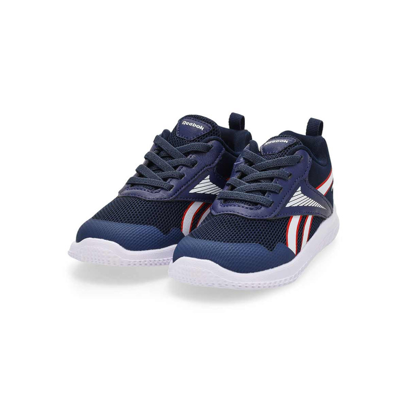 Reebok rush runner 5 elastic lace infant Blue/white/red