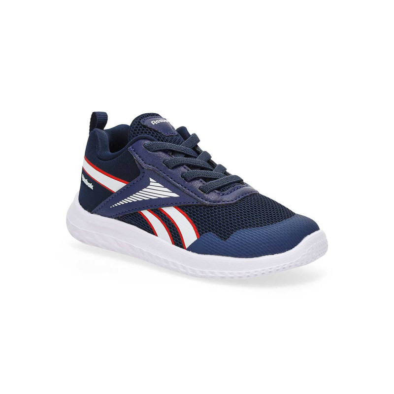 Reebok rush runner 5 elastic lace infant Blue/white/red