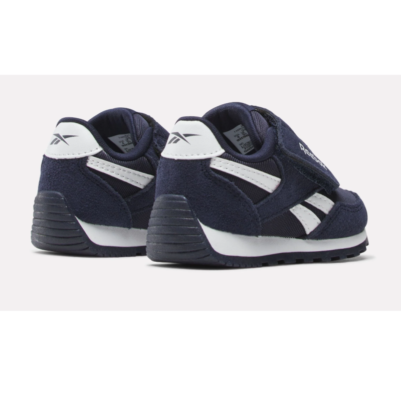 Reebok glide low hook &loop infant navy/navy/white