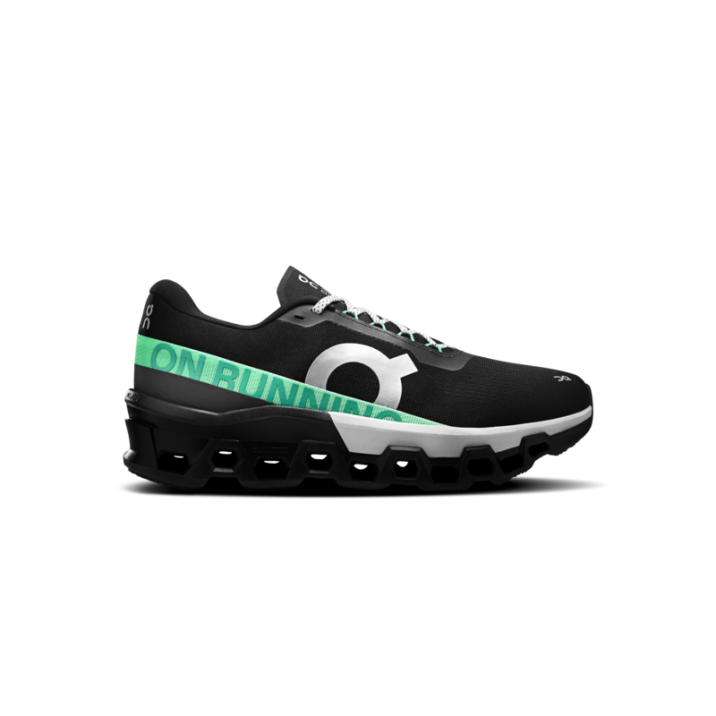 On cloudmonster 2 black/glacier m