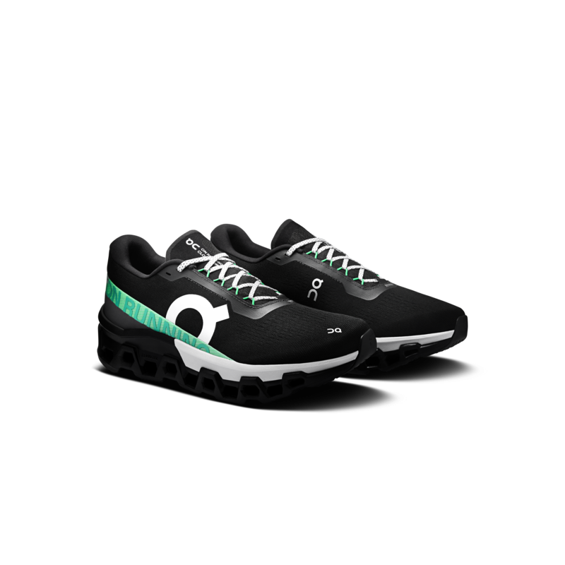 On cloudmonster 2 black/glacier m