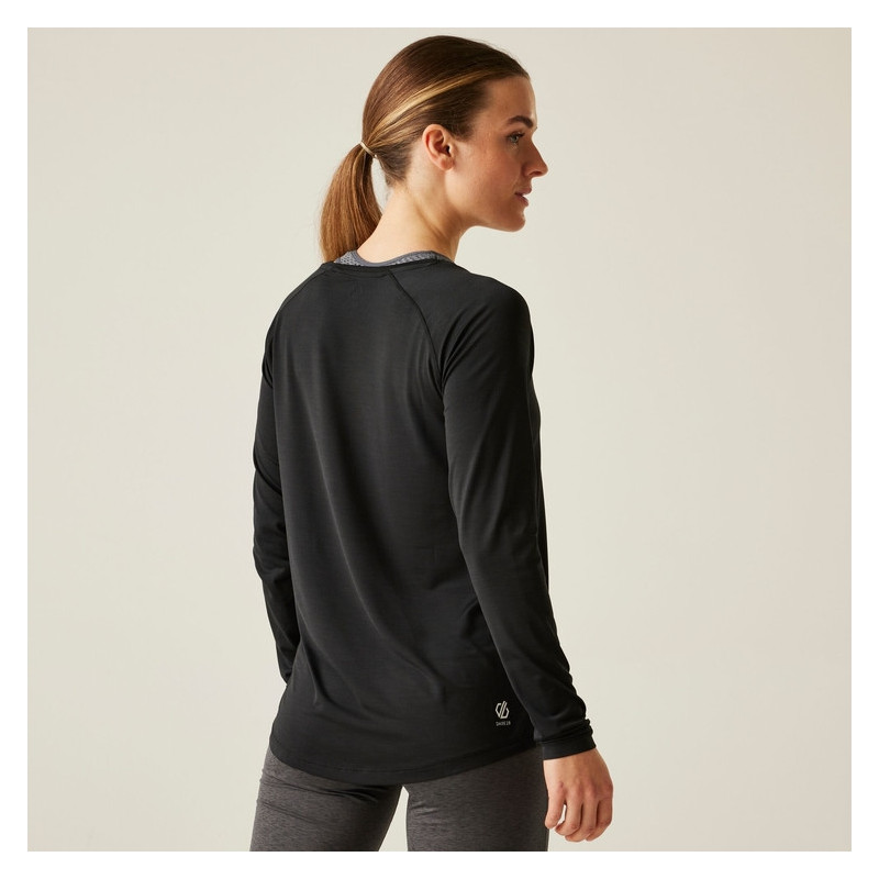 Regatta discern long tee black w