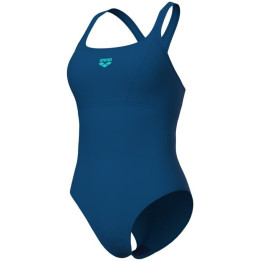 Arena solid swimsuit control pro back dusty blue