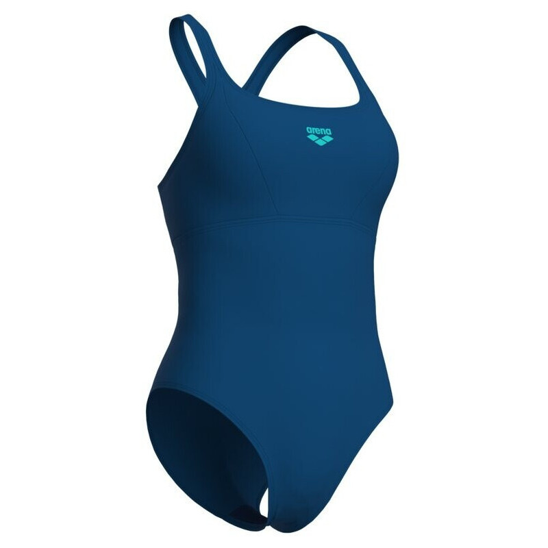 Arena solid swimsuit control pro back dusty blue