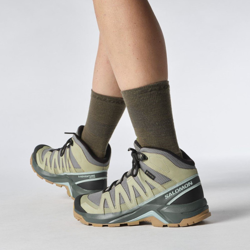 Salomon X-adventure recon mid gtx w sedonasage/seagrass/tourmaline