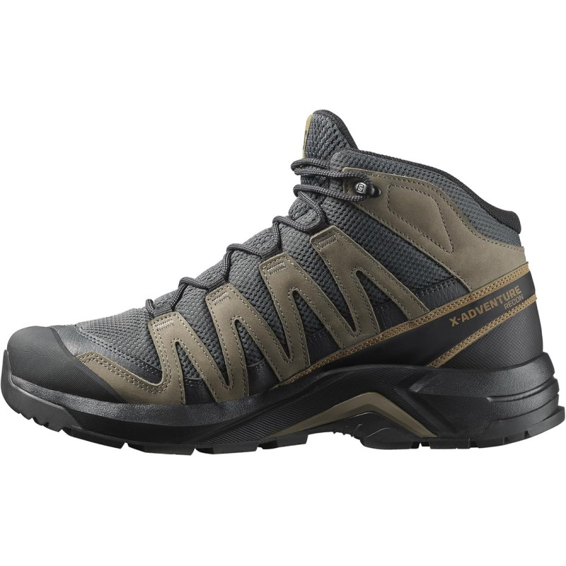 Salomon X-adventure recon mid gtx asphalt/falcon/coy brown