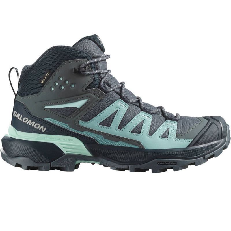 Salomon Xultra 360 mid gtx turbulence/carbon/tourmaline