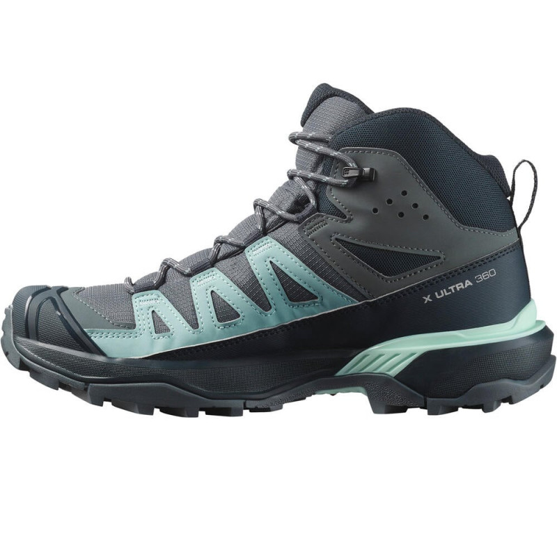 Salomon Xultra 360 mid gtx turbulence/carbon/tourmaline