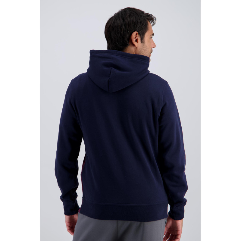 Champion hoodie navy/beige/burgundy