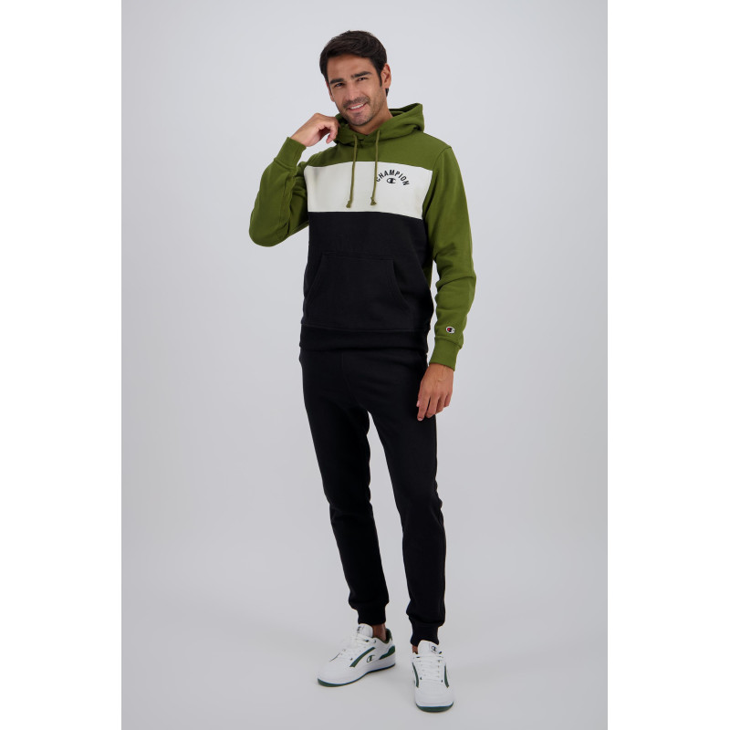 Champion hoodie black/beige/olive