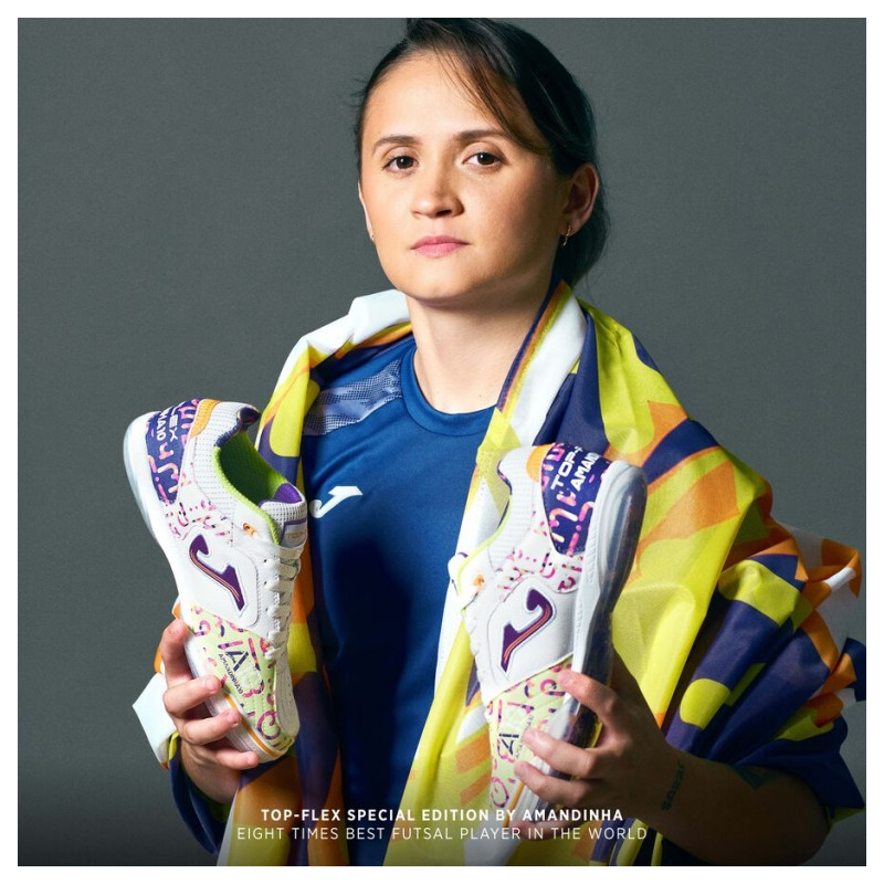 Joma top-flex Amandinha 10 white/colours