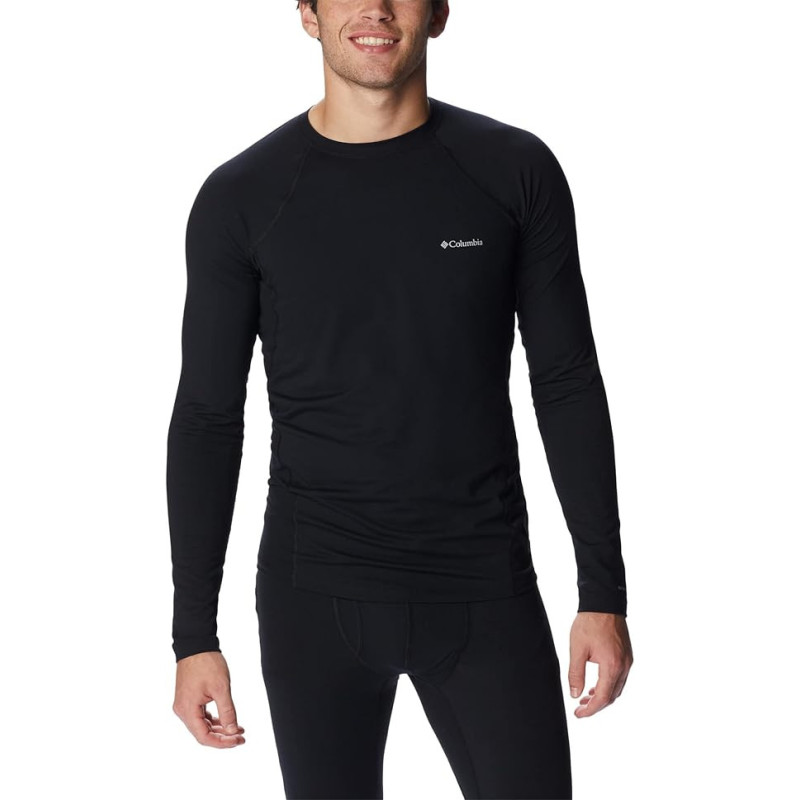 Columbia midweight stretch long sleeve top black