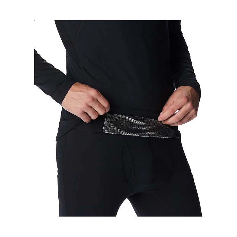 Columbia midweight stretch long sleeve top black
