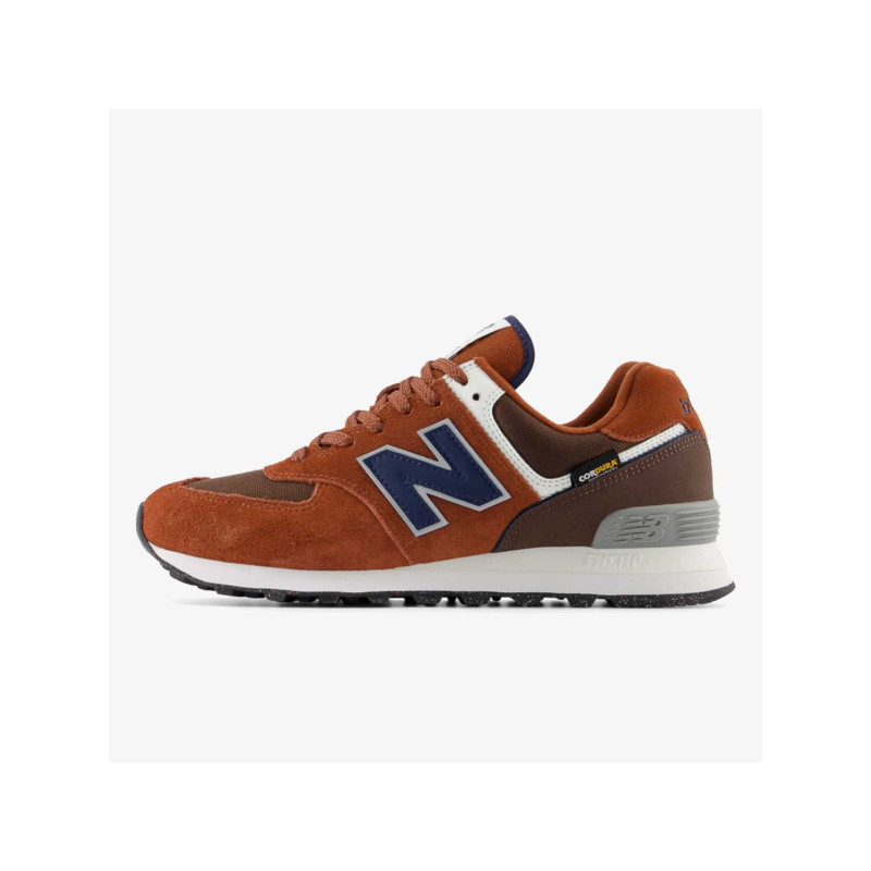 New balance 574 brown/navy