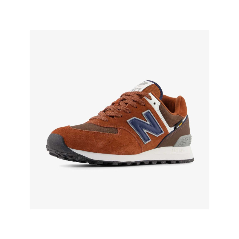 New balance 574 brown/navy