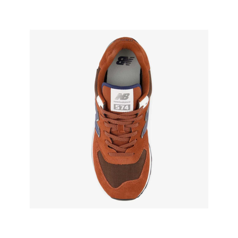 New balance 574 brown/navy
