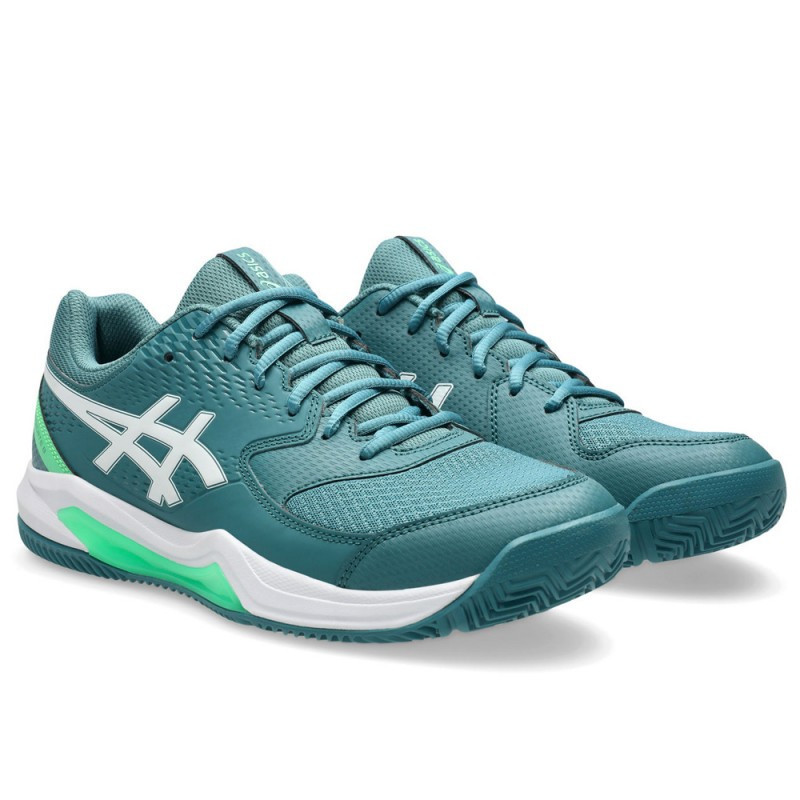 Asics gel-dedicate 8 padel misty pine/white