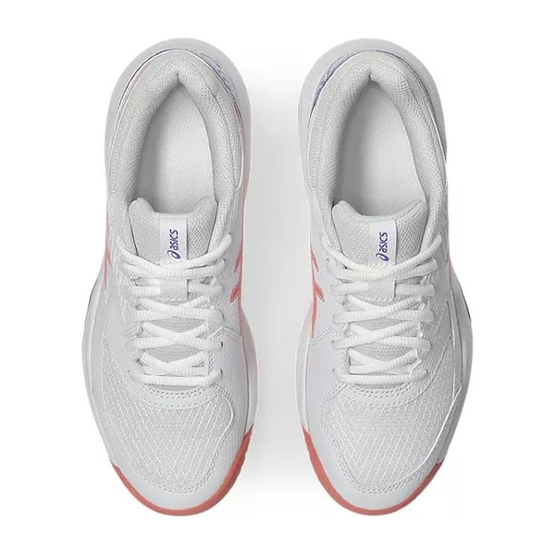 Asics gel-dedicate 8 padel White/guava