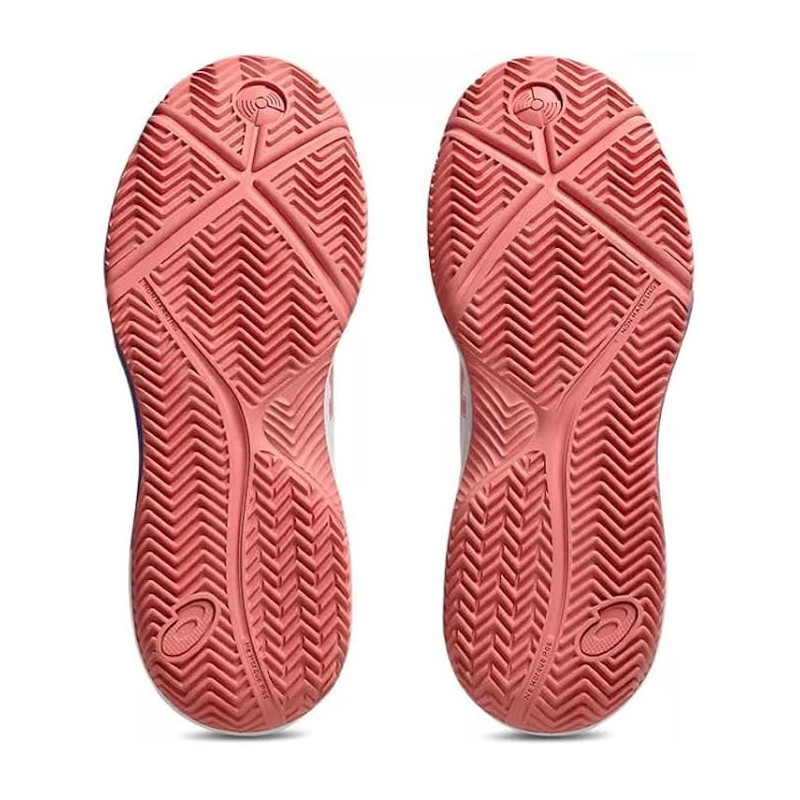 Asics gel-dedicate 8 padel White/guava