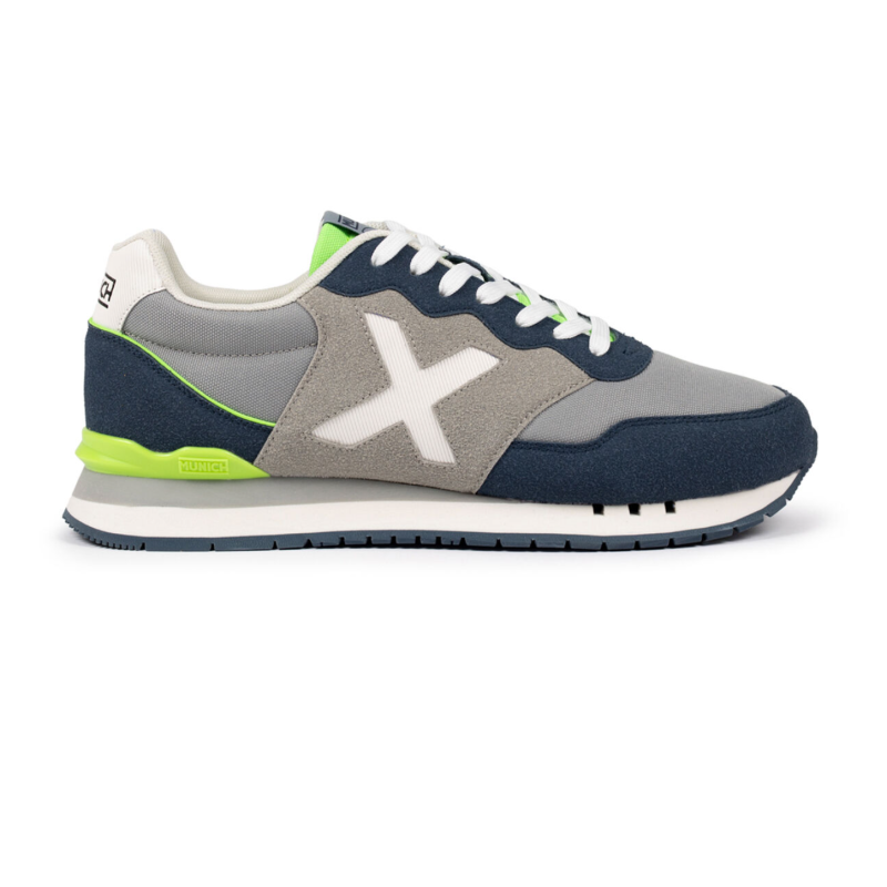 Munich dash 271 grey/dark grey/fluir green