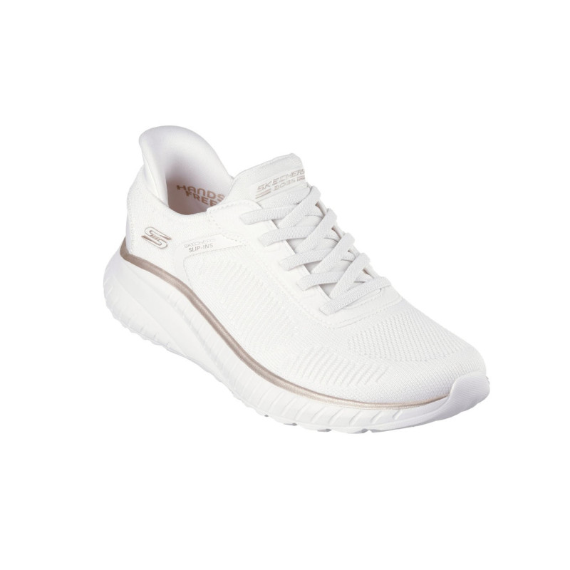 Skechers bobs squad chaos current muse White/gold