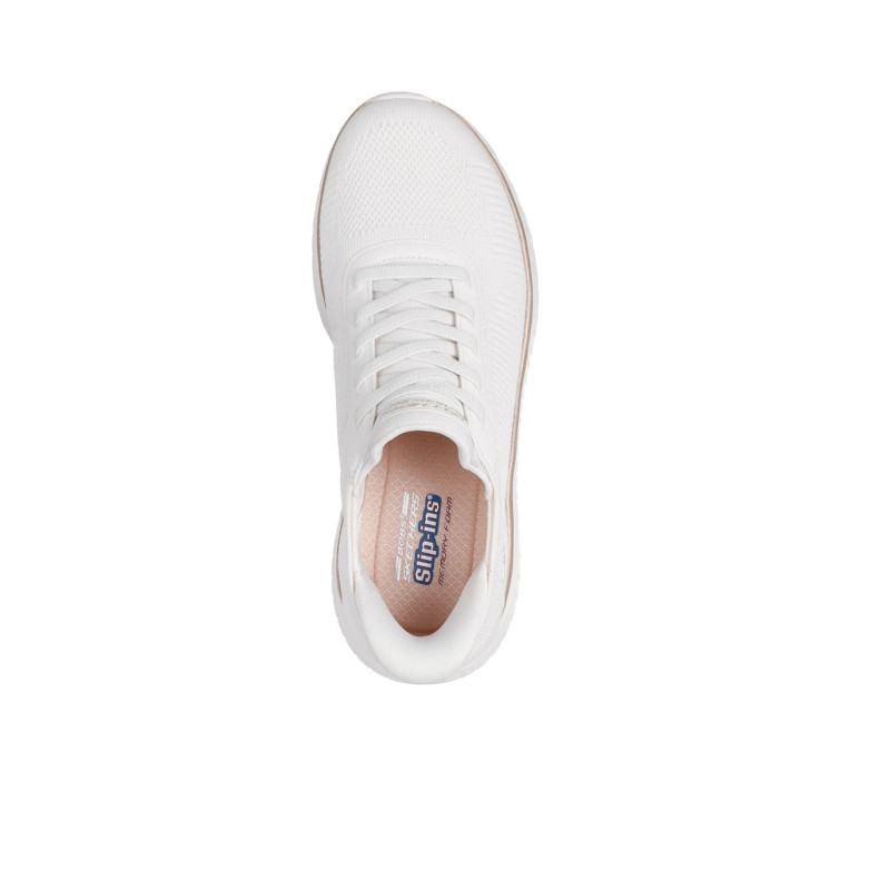 Skechers bobs squad chaos current muse White/gold