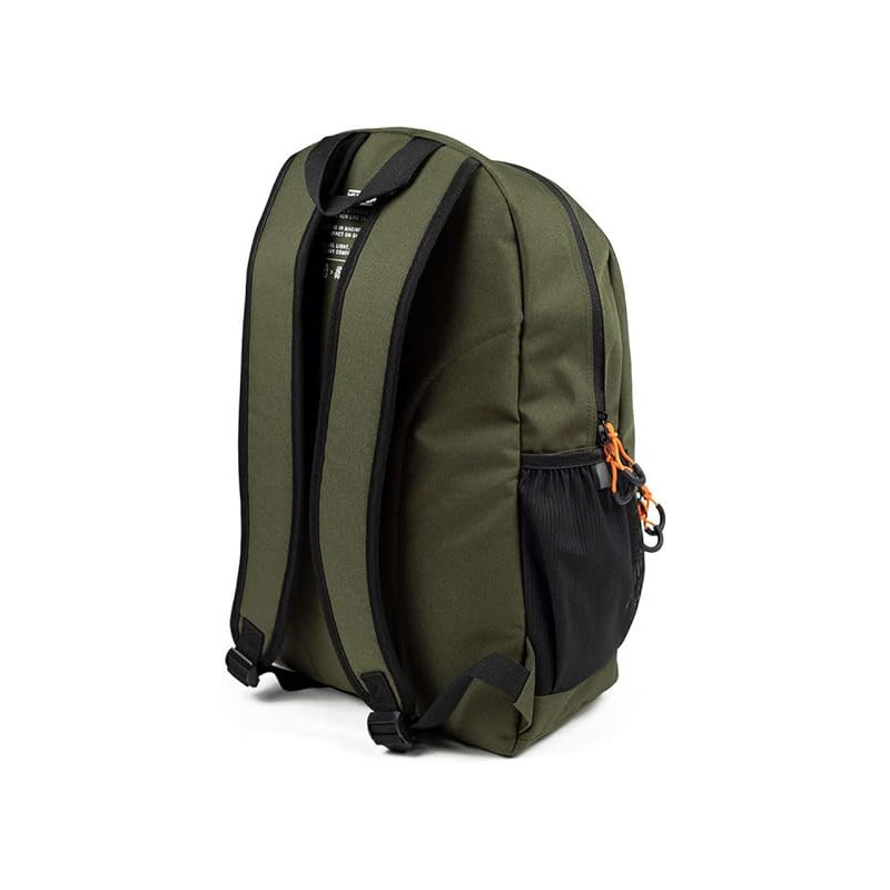 Munich gym sport recycled backpack slim khaki