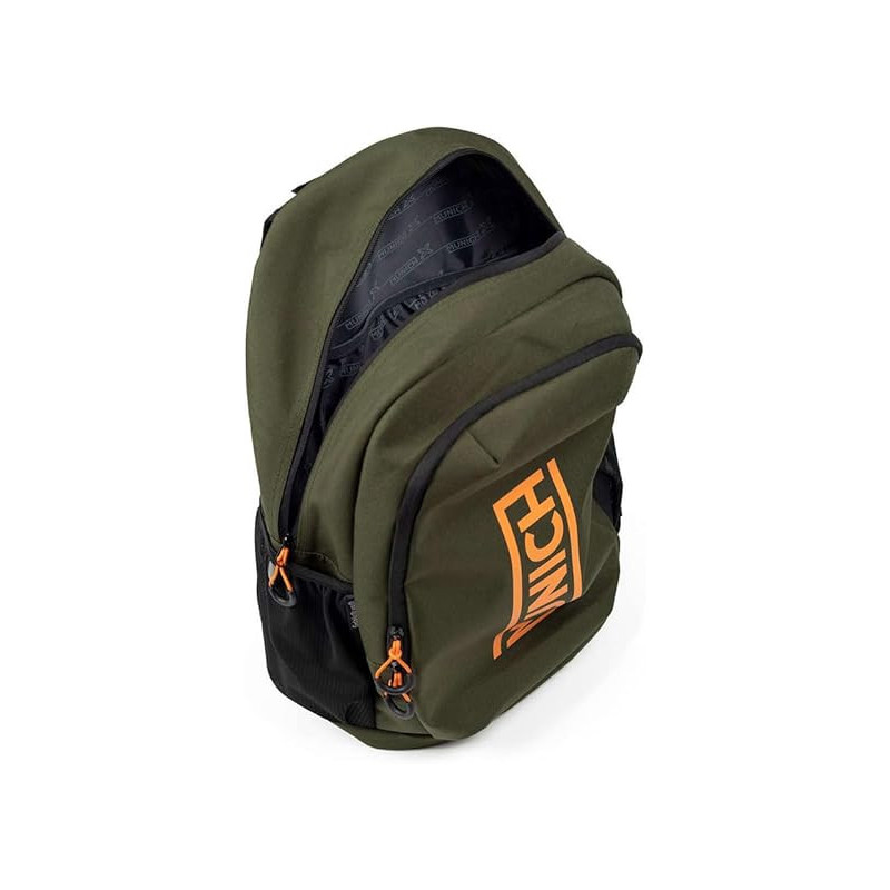 Munich gym sport recycled backpack slim khaki