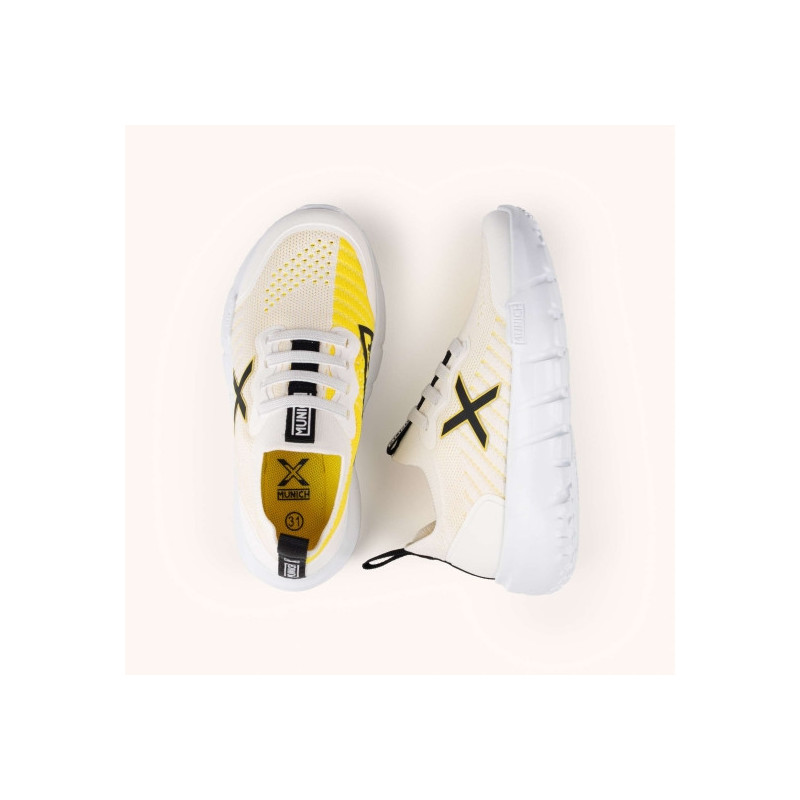 Munich Jony kid 15 white/yellow