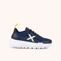 Munich Jony kid16 Navy/grey/yellow