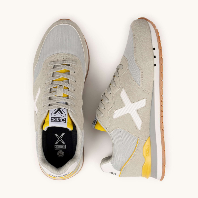 Munich dash 272 grey/white and yellow