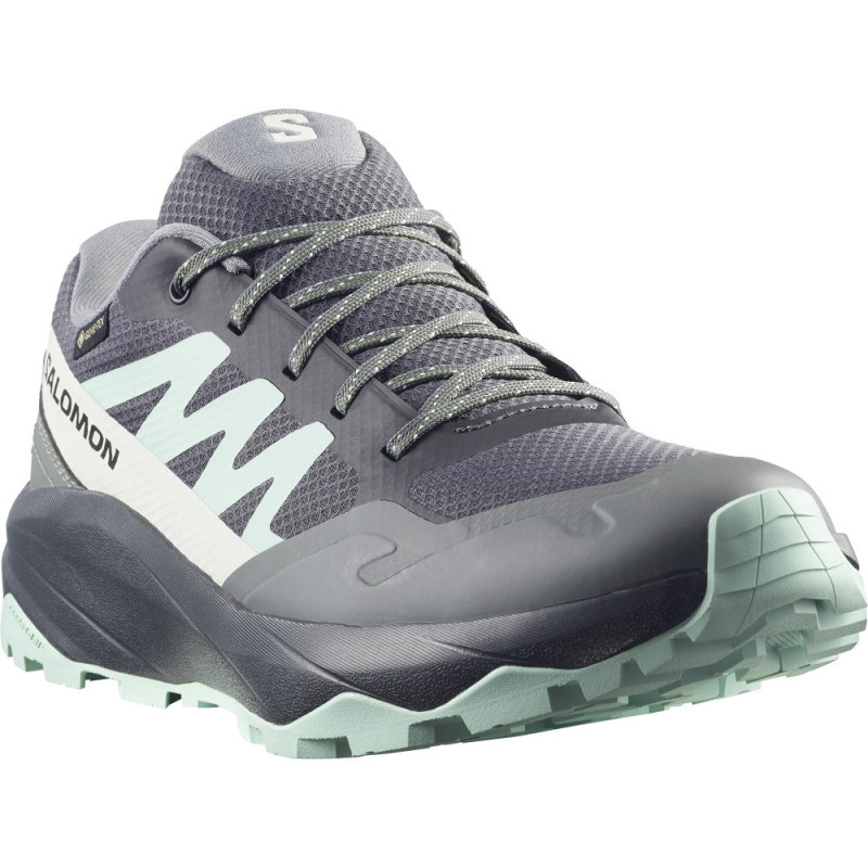 Salomon outscape gtx w asphalt/clearly aqua/lichen