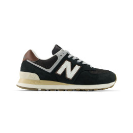 New balance 574 Black/brown and white